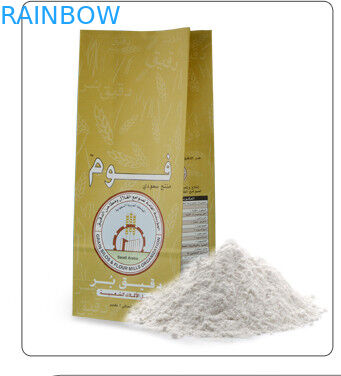 কাস্টমাইজড ফ্লাট বোতাম ব্রাউন ক্রাফ্ট পেপার ব্যাগ স্ন্যাকের জন্য শীর্ষ ওপেন