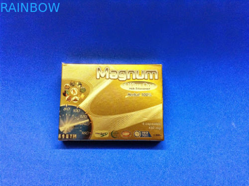 গোলাপী স্ট্যাম্পিং পেপার বক্স যৌন হর্বল স্টিমুল্যান্ট পিলস / ক্যাপসুলের জন্য প্যাকেজিং