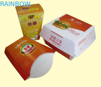 Friench Fries / হামবুর্গ এবং Popcorn চিকেন প্যাকেজ জন্য কাগজ বাক্স নিন