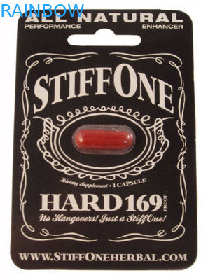 পুরুষ যৌন বৃদ্ধির জন্য কাগজ কার্ড ঝুলন্ত ক্যাপসুল / ছিদ্র ভর্তি সঙ্গে বড়ি