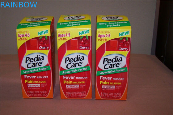 পেইন Reducer প্যাকেজিং, ব্যথা রিলিভার পেপার বক্স প্যাকেজ জন্য কাস্টম মুদ্রিত কাগজ বক্স