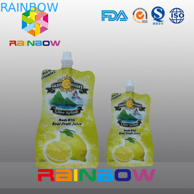 ইকো বেবি স্পাউথ প্যাকিং তরল জন্য প্যাকেজিং / তরল রস পাউন্ড আপ স্ট্যান্ড