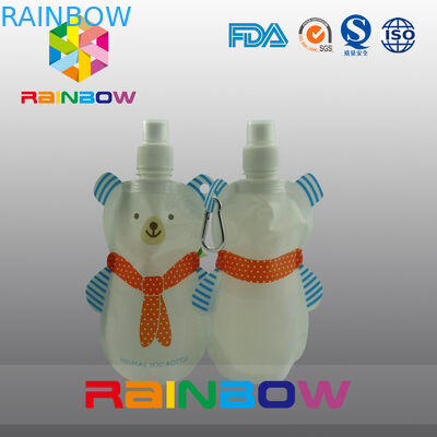 140ml 200ml পুনরায় সিজিবেড ডবল জিপার সঙ্গে শিশুর খাদ্য স্পাউথ পাউন্ড