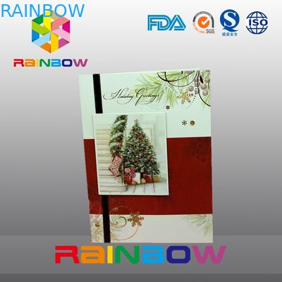 ক্রিসমাস অভিবাদন / বিবাহের আমন্ত্রণ জন্য কাস্টমাইজড কাগজ আর্ট কার্ড