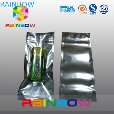 ফয়েল সামনে স্বচ্ছ ইলেকট্রনিক্স প্যাকেজিং বিরোধী স্টিরিচ ব্যাগ ziplock সঙ্গে