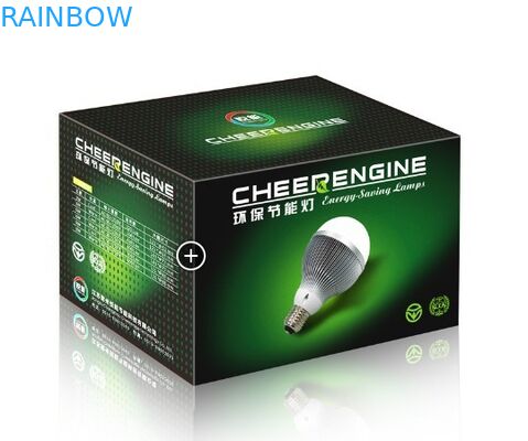 কাস্টম মুদ্রিত লোগো সঙ্গে ইকো বান্ধব নেতৃত্বে হালকা বাল্ব কাগজ প্যাকেজিং বাক্স