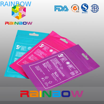 OPP শিরোনাম লোগো সঙ্গে টিস্যু / মুদ্রিত সেলফেন ব্যাগ জন্য আঠালো স্ট্রিপ সঙ্গে ব্যাগ