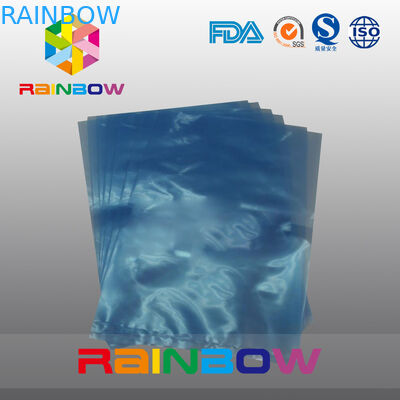 বৈদ্যুতিন উপাদান / ইয়ারফোন প্যাকেজিং জন্য সমতল পলি এন্টি স্ট্যাটিক ব্যাগ