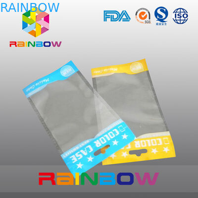 স্বয়ং আঠালো সীল opp মাথা ব্যাগ, পরিষ্কার প্লাস্টিক স্টেশনারি প্যাকেজিং ব্যাগ