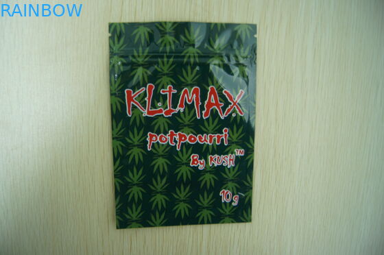Klimax 10g স্ট্রবেরি এবং ব্লুবেরি Potpourri হার্বাল ধূপ ব্যাগ Zipplock প্যাকেজিং