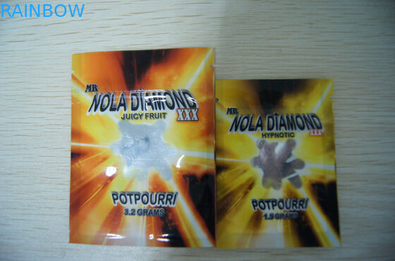 জার্মান ভেষজ ধূপ প্যাকেজিং জিপলক ব্যাগ / নিউজিল্যান্ড পটভূমি ব্যাগ শীর্ষ ভর্তি সঙ্গে