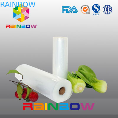 Reseableable Sous ভিআইড ফুড ভ্যাকুয়াম ব্যাগ / খাদ্য উষ্ণ প্লাস্টিক চ্যানেল ব্যাগ সংরক্ষণ করুন