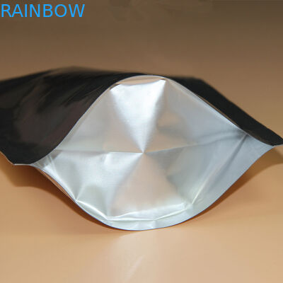 কাস্টম মুদ্রিত মাইলার জিপলক ব্যাগ ফুড স্টোরেজ প্যাকেজিংয়ের জন্য স্ট্যান্ড মাপের সাথে লাল মাইলার ব্যাগ