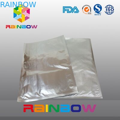 Mylar ফয়েল সিলার খাদ্য ভ্যাকুয়াম সীল ব্যাগ সিলভার অ্যালুমিনিয়াম সংগ্রহস্থল প্যাকেজ পাউচ