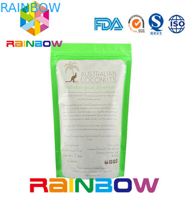 কাস্টমাইজড স্ন্যাক ব্যাগ প্যাকেজিং সিড প্যাকেজিংয়ের জন্য জিপলক উপরের গসেট স্ট্যান্ড করুন