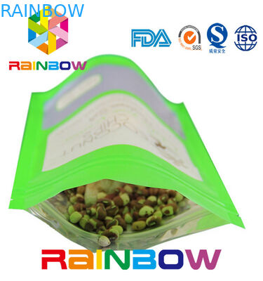 স্বয়ং স্থায়ী জিপলক কাগজ স্ন্যাক ব্যাগ প্যাকেজিং, বীজ প্যাকেজিং স্ট্যান্ড আপ জipper পাউচ