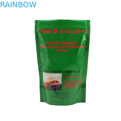 Mealworm ফয়েল পচ প্যাকেজিং পুনর্ব্যবহৃত, Mealworm প্যাকিং জন্য Doypack Ziplock ব্যাগ