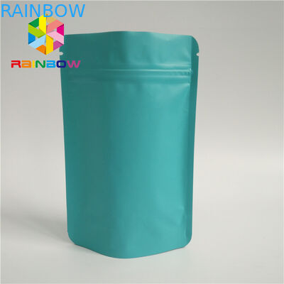 প্রাকৃতিক সবুজ চা ব্যাগ প্যাকেজিং ম্যাট সারফেস স্বয়ং স্থায়ী Ziplock