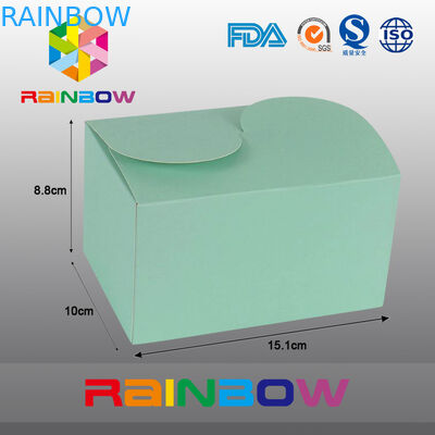 উপহার প্যাকেজিং, কাস্টমাইজড মুদ্রণ এবং আকার জন্য সবুজ ক্রিড়া পেপার বক্স