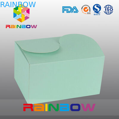 উপহার প্যাকেজিং, কাস্টমাইজড মুদ্রণ এবং আকার জন্য সবুজ ক্রিড়া পেপার বক্স