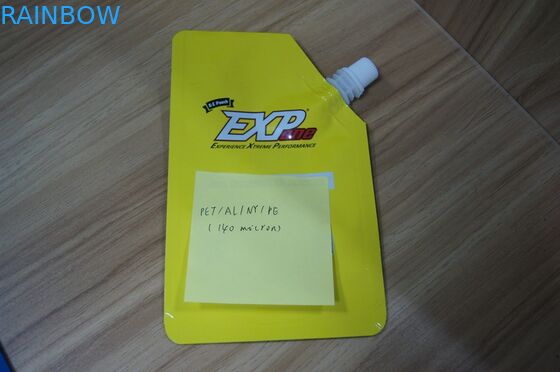 ল্যামিনেট স্ট্যান্ড আপ স্পাউট পাউচ প্যাকেজিং সাইড স্পাউট সঙ্গে তৈলাক্ত তেল প্যাকেজিং ব্যাগ