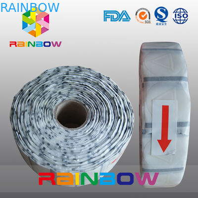 রোল পুনর্ব্যবহারযোগ্য ক্লিয়ার ট্রায়াঙ্গেল লেবেল ব্লাইন্ডম্যান / স্টিকারের জন্য টাচাইল সতর্কতা