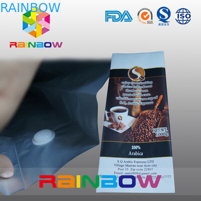 কফি ব্যাগ প্যাকিং জন্য নিজস্ব প্লাস্টিক পাইচ প্যাকেজিং Degassing ভালভ