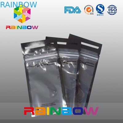 লোগো মুদ্রণ হেডসেট / ইরিফোন প্যাকেজিং ব্যাগ / জিপলকের সাথে পাউন্ডের মাধ্যমে দেখুন