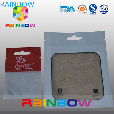 পণ্য জন্য স্বচ্ছ উইন্ডো সঙ্গে Mylar Zipplock ব্যাগ প্লাস্টিক পাইচ প্যাকেজিং