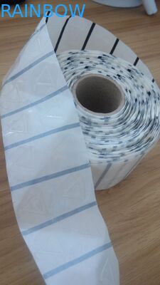 স্বচ্ছ / পরিষ্কার গোলাকার আকৃতি ব্লাইম্যান জন্য PET টাকাপয়স বিপত্তি সতর্কবার্তা লেবেল