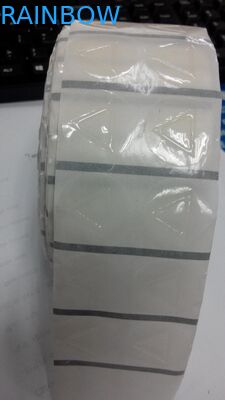 স্বচ্ছ / পরিষ্কার গোলাকার আকৃতি ব্লাইম্যান জন্য PET টাকাপয়স বিপত্তি সতর্কবার্তা লেবেল