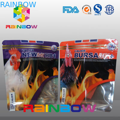 Zpilock পোষা খাদ্য পাউন্ড অ্যালুমিনিয়াম ফয়েল পশু Tukey খাদ্য ব্যাগ আপ স্ট্যান্ড