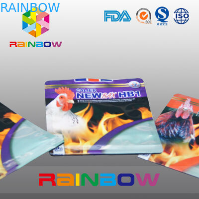 Zpilock পোষা খাদ্য পাউন্ড অ্যালুমিনিয়াম ফয়েল পশু Tukey খাদ্য ব্যাগ আপ স্ট্যান্ড