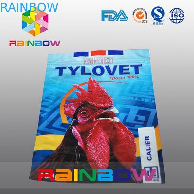 জিপারের মুদ্রণ পোষা খাদ্য পাউন্ড জিমার / পুনরায় - sealable পশু খাদ্য ব্যাগ সঙ্গে