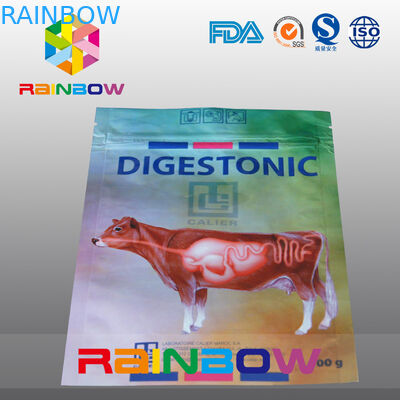 100g পোষা / গরু খাদ্য প্যাকেজিং ব্যাগ পোষা কাস্টম লোগো সঙ্গে খাদ্য পাউন্ড মুদ্রিত