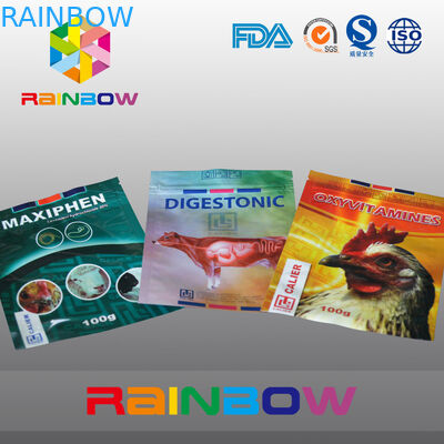 100g পোষা / গরু খাদ্য প্যাকেজিং ব্যাগ পোষা কাস্টম লোগো সঙ্গে খাদ্য পাউন্ড মুদ্রিত