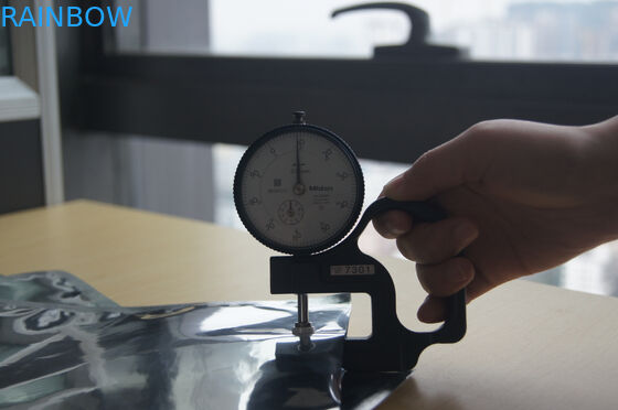 20x30cm অ্যালুমিনিয়াম ফয়েল পচ প্যাকেজিং তিনপাশের সীল অ্যালুমিনিয়াম ফয়েল ব্যাগ শীর্ষ সীল