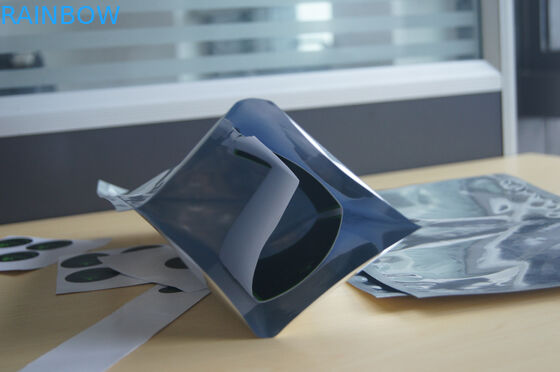 20x30cm অ্যালুমিনিয়াম ফয়েল পচ প্যাকেজিং তিনপাশের সীল অ্যালুমিনিয়াম ফয়েল ব্যাগ শীর্ষ সীল