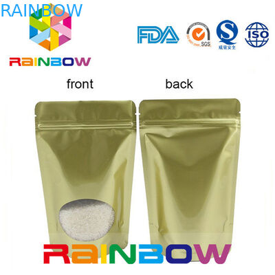 400g সাইড Gusset মট সিলভার অ্যালুমিনিয়াম ফয়েল ব্যাগ Sambi ক্লাসিক জন্য কফি বীন