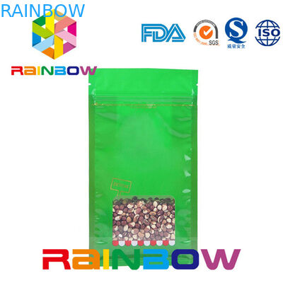 খাদ্য গ্রেড স্ট্যান্ড আপ জীপ ব্যাগ নারকেল চিপস / পোষা খাদ্য / স্ন্যাক / বিস্কুট জন্য