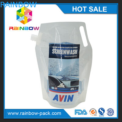 কাস্টমাইজড পুনর্ব্যবহারযোগ্য প্লাস্টিক স্ট্যান্ড আপ শিশুর খাদ্য / রস / স্যুপ জন্য ঝাঁপ দাও