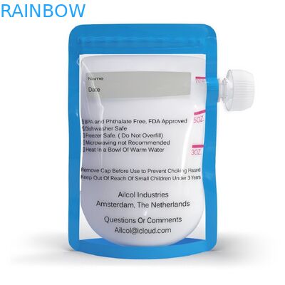 ল্যামিনেট উপাদান সাইড স্পাউট / স্পাউথ পাউচ প্যাকেজিং / জুস জন্য পাউন্ড স্ট্যান্ড