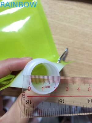 মেটাল হ্যাঙ্গার সঙ্গে তরল ব্যাগ জন্য পানীয় / NY / PE ব্যাগ জন্য তরল প্লাস্টিক প্যাকেজিং ব্যাগ