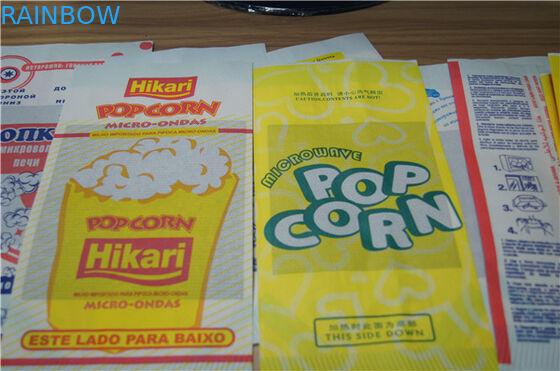 খাদ্য গ্রেড ফ্ল্যাট নীচে বাদামী কাস্টমাইজড কাগজ ব্যাগ স্ন্যাক জন্য শীর্ষ ওপেন