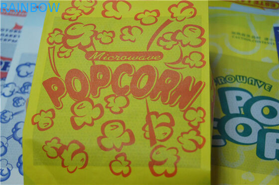 খাদ্য গ্রেড ফ্ল্যাট নীচে বাদামী কাস্টমাইজড কাগজ ব্যাগ স্ন্যাক জন্য শীর্ষ ওপেন