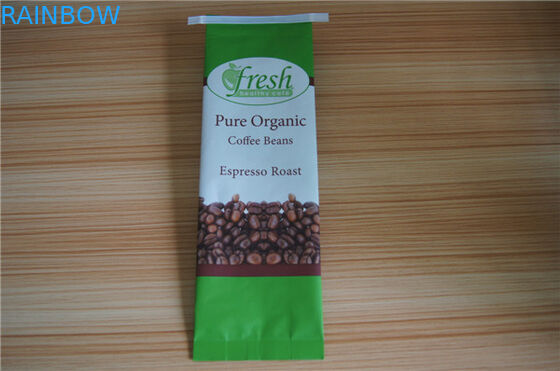 ম্যাট অ্যালুমিনিয়াম ফয়েল সাইড Gusset ফয়েল পচ প্যাকেজিং চতুর্থাংশ সীল প্যাকেজিং ব্যাগ