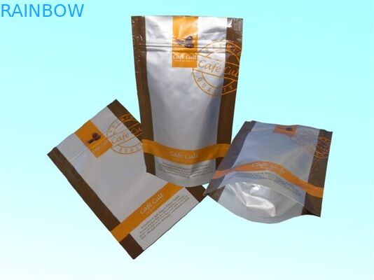 Reusable ল্যামিনেট অ্যালুমিনিয়াম ফয়েল লাল মধ্যে Mylar Pouches আপ স্ট্যান্ড