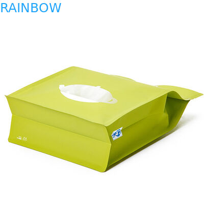 খাঁচা কাগজ চা প্যাকেজিং ব্যাগ ziplock সঙ্গে অ্যালুমিনিয়াম প্লাস্টিক প্যাকেজিং ব্যাগ আপ দাঁড়ানো