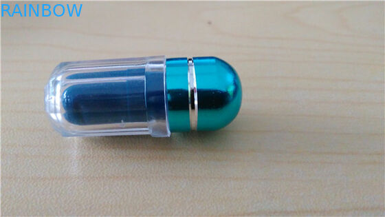 গোলাকার স্বচ্ছ প্লাস্টিকের পিল বোতল পুরুষ বর্ধন পিল বোতল প্যাকেজিং