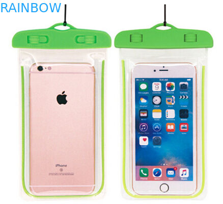 কাস্টম প্লাস্টিকের পাইচ প্যাকেজিং পিভিসি জলরোধী ফোন পাউন্ড ব্যাগ